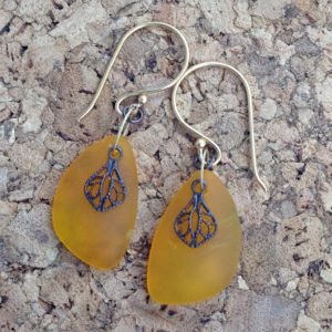 Amber Glow Earrings