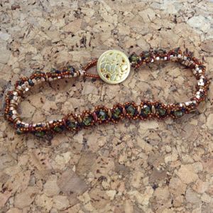 Tarnished Gold Bracelet