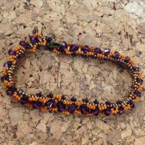 Leather Fringe Bracelet