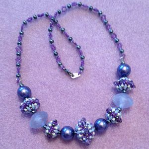 Periwinkle Midnight Necklace