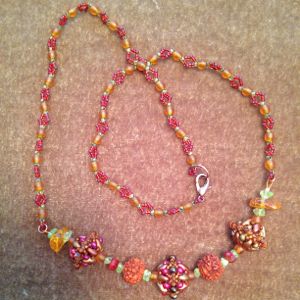 Oak Nut Canticle Necklace