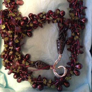 Tumbled Currant Necklace
