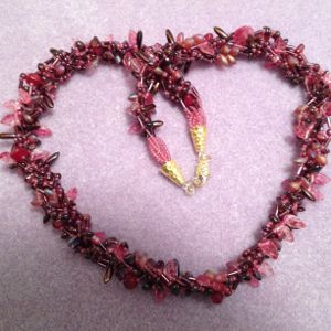 Watermelon Cascade Necklace