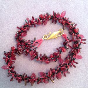 Cherry Bramble Necklace