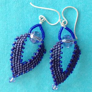 Twilight Leaf Earrings