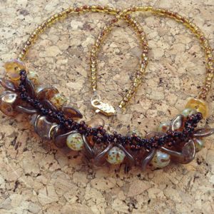 Honeyed Drops Necklace