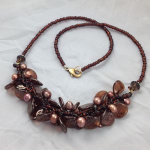 Chocolate Mint Necklace