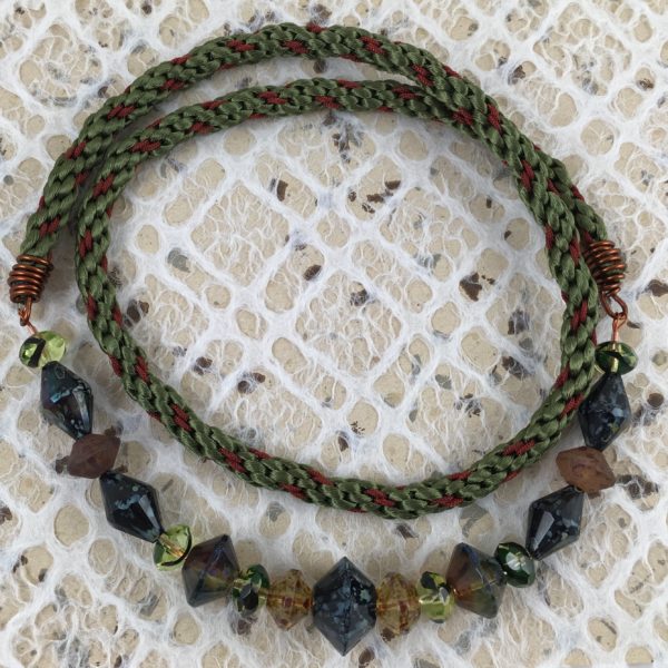 Green Earth Tortoise Necklace