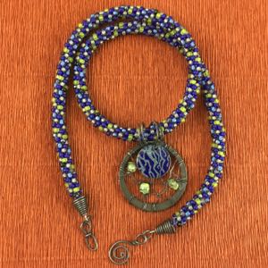 Ocean’s Moon Pendant Necklace